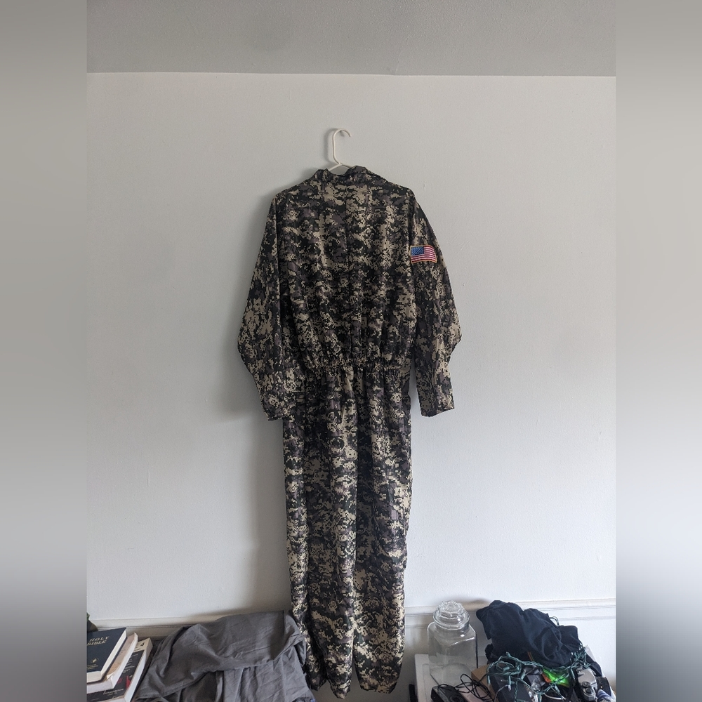 U.S. Military camo onezie
